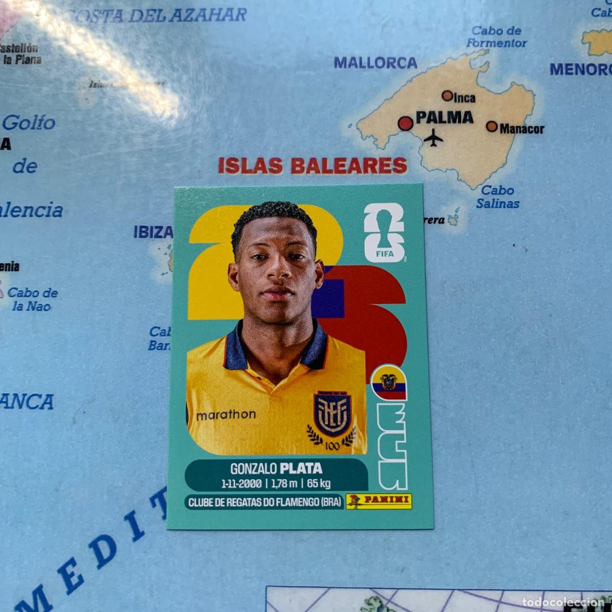 Coleccionismo deportivo: Ecuador n&uacute;mero 16 cromo panini Mundial Fifa World Cup 2026