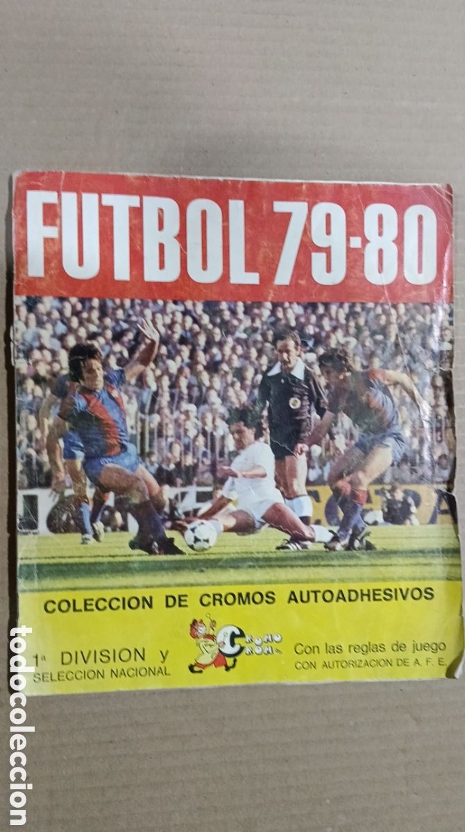 Coleccionismo deportivo: &Aacute;LBUM F&Uacute;TBOL 79 80 CROMO CROM
