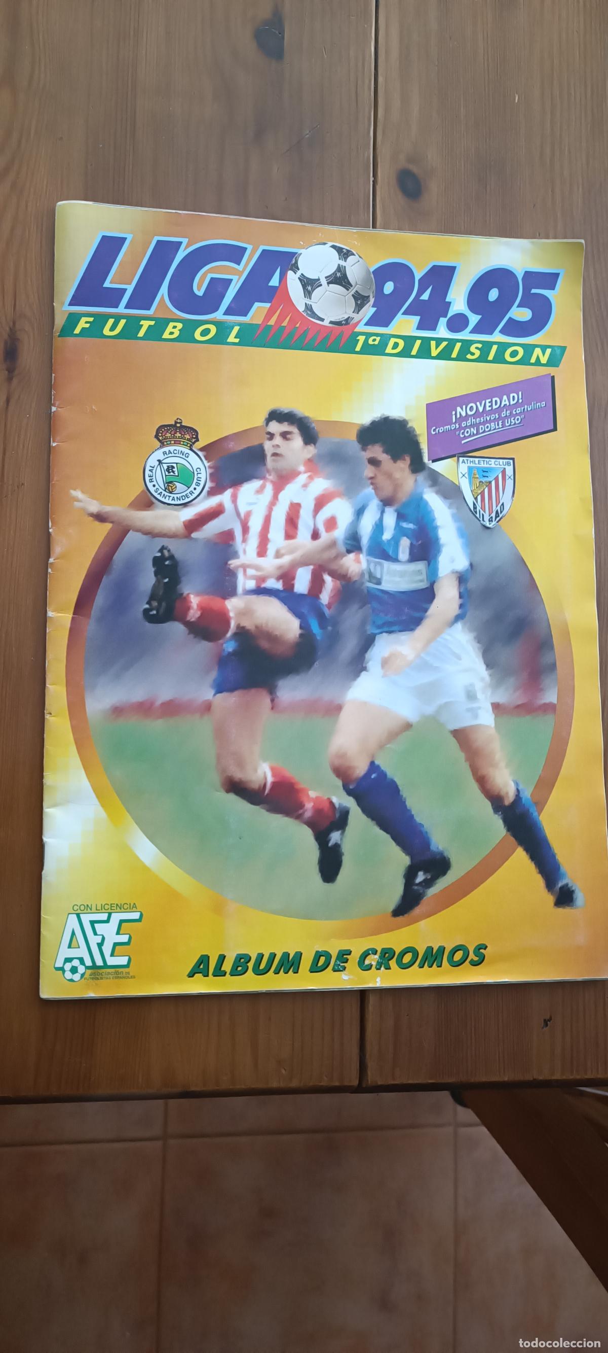 Coleccionismo deportivo: ALBUM 94 95 EDICIONES ESTE - CON CROMOS INTERESANTES LAUDRUP VERSI&Oacute;N - FICHAJE AMAVISCA