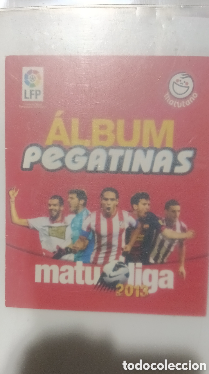 Coleccionismo deportivo: &Aacute;LBUM MATU LIGA 2013 ALGUNOS TAZOS SIN ABRIR