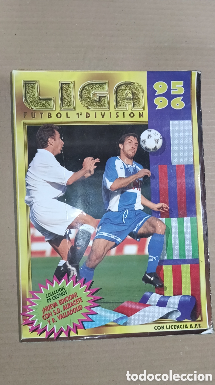 Coleccionismo deportivo: &Aacute;LBUM FUTBOL LIGA 95 96