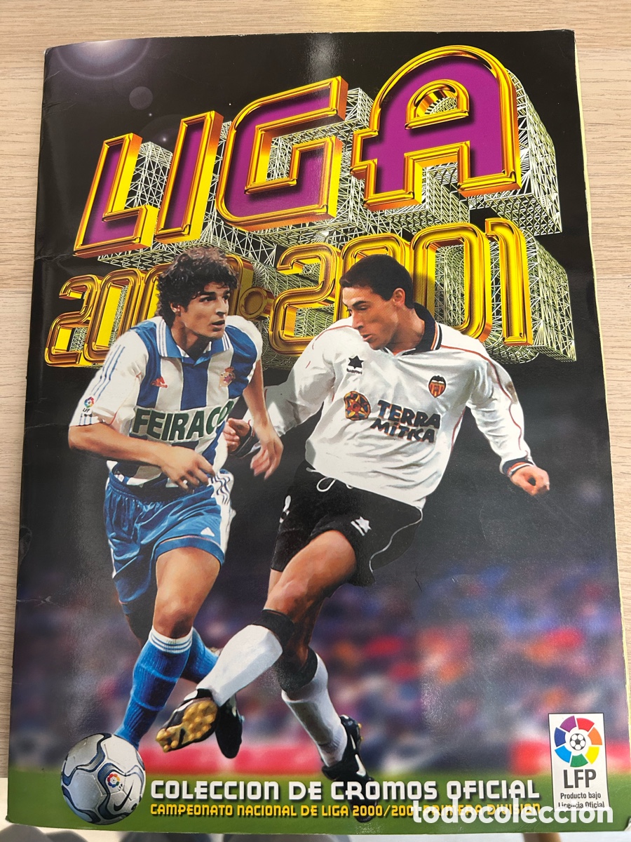 Coleccionismo deportivo: ALBUM CROMOS LIGA ESTE 2000 2001 00 01 CON COLOCAS FIGO Y MUNITIS +23 FICHAJES