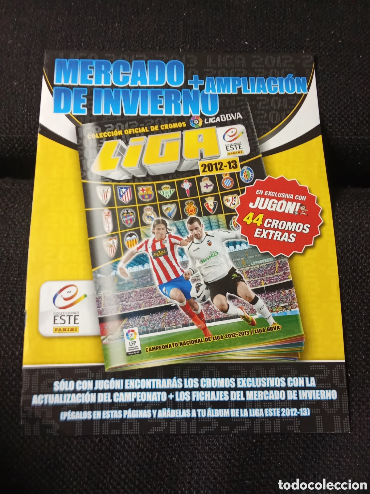Coleccionismo deportivo: HOJAS VACIAS MERCADO INVIERNO AMPLIACI&Oacute;N LIGA ESTE 12 13 NUEVAS