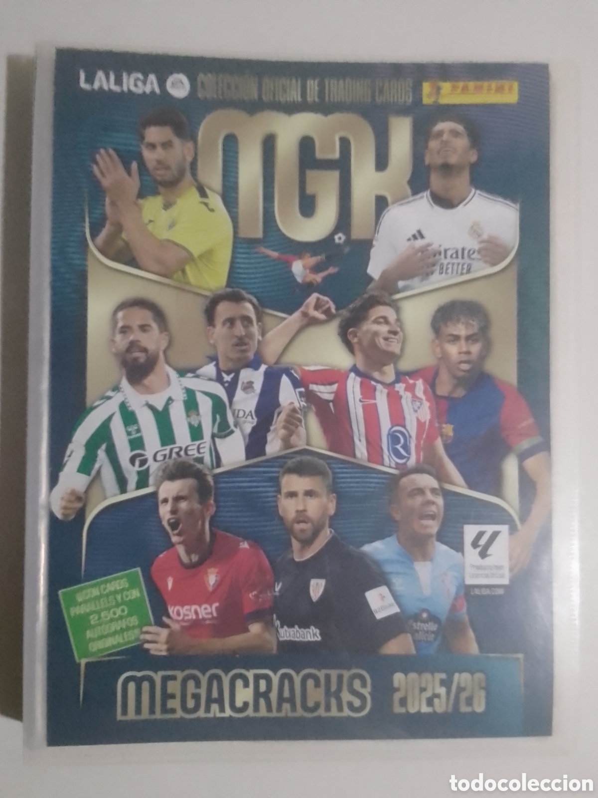 Coleccionismo deportivo: Archivador Megacracks 2025/26.