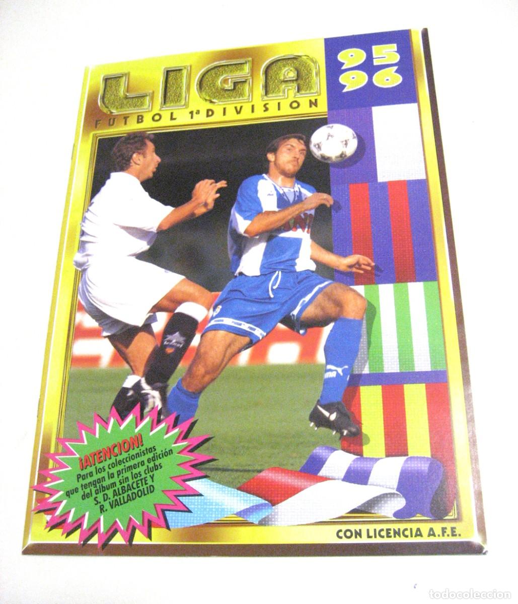 Coleccionismo deportivo: ALBUM DE CROMOS SUPLEMENTO LIGA 1995 96 95 96. VAC&Iacute;O. ESTE, 1995.
