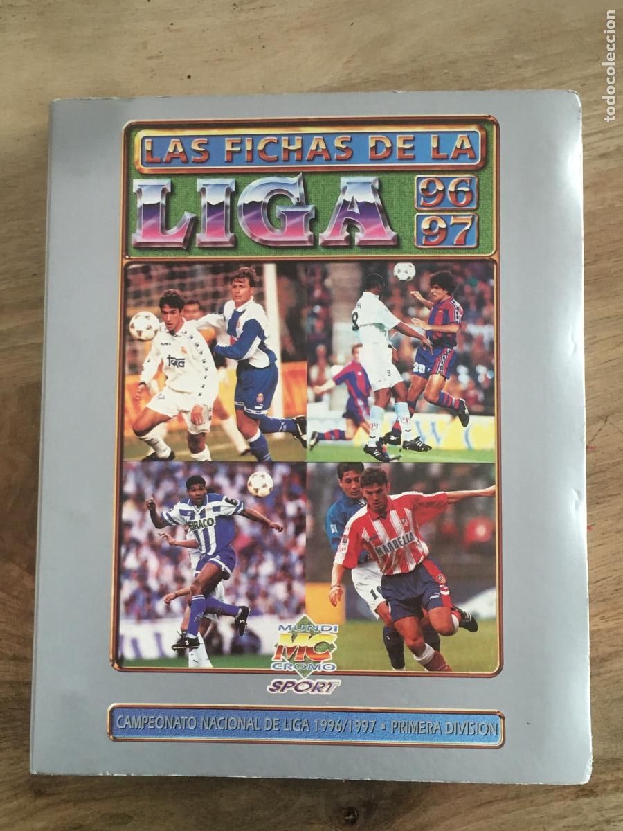 Coleccionismo deportivo: las fichas de la liga 96 97 mundicromo album de cromos con 609 fichas cromos nuevos de sobre