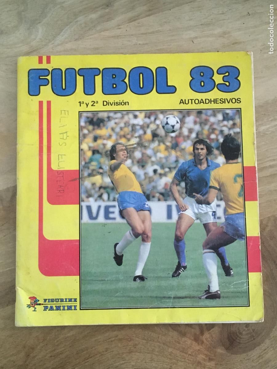 Coleccionismo deportivo: futbol 83 panini panrico album de cromos incompleto con maradona