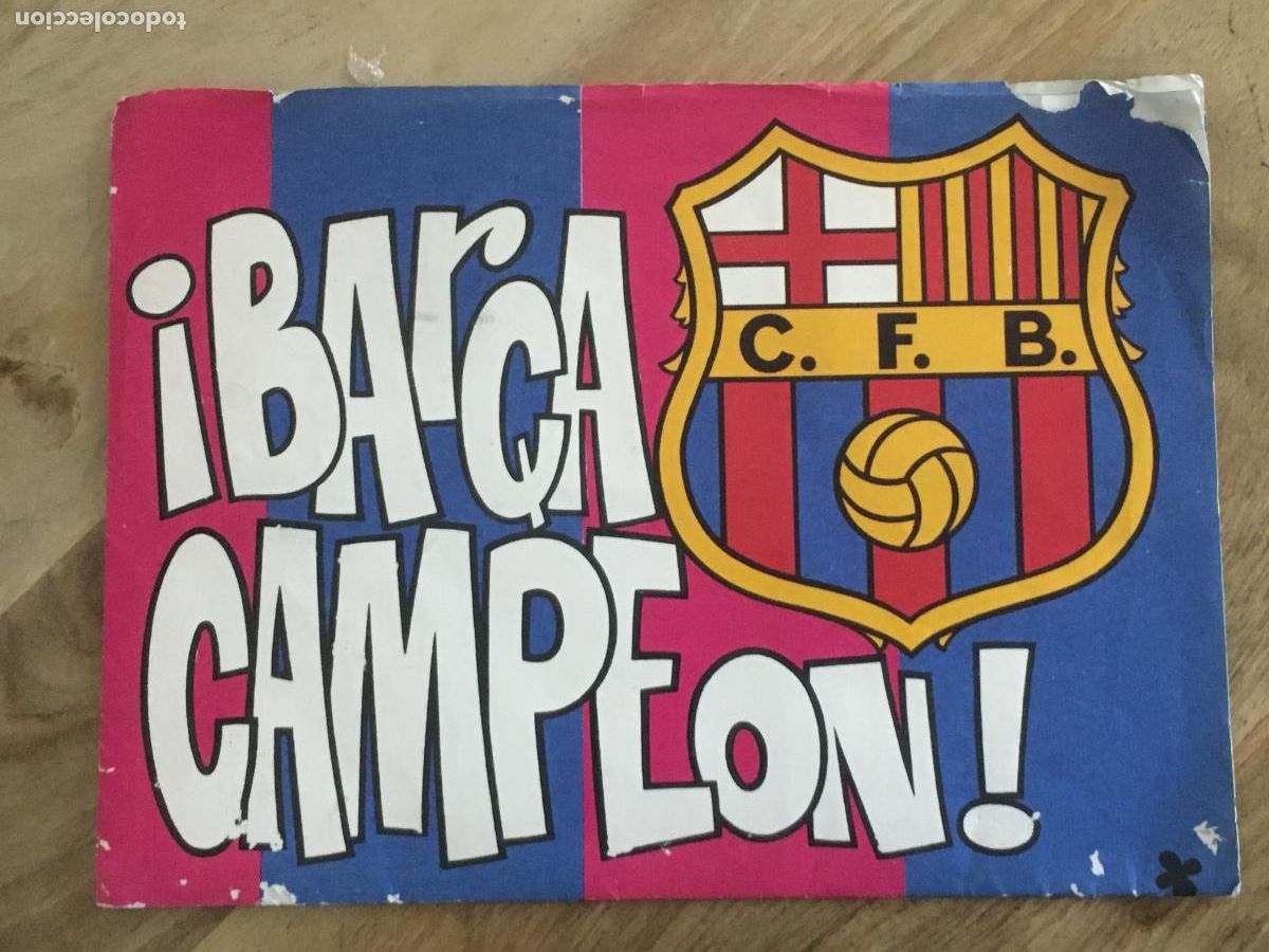 Collezionismo sportivo: bar&ccedil;a campeon editorial keisa album de cromos incompleto