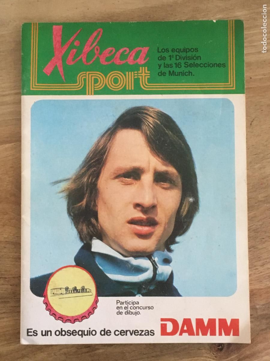 Collezionismo sportivo: a munich con xibeca sport album de cromos incompleto cruyff