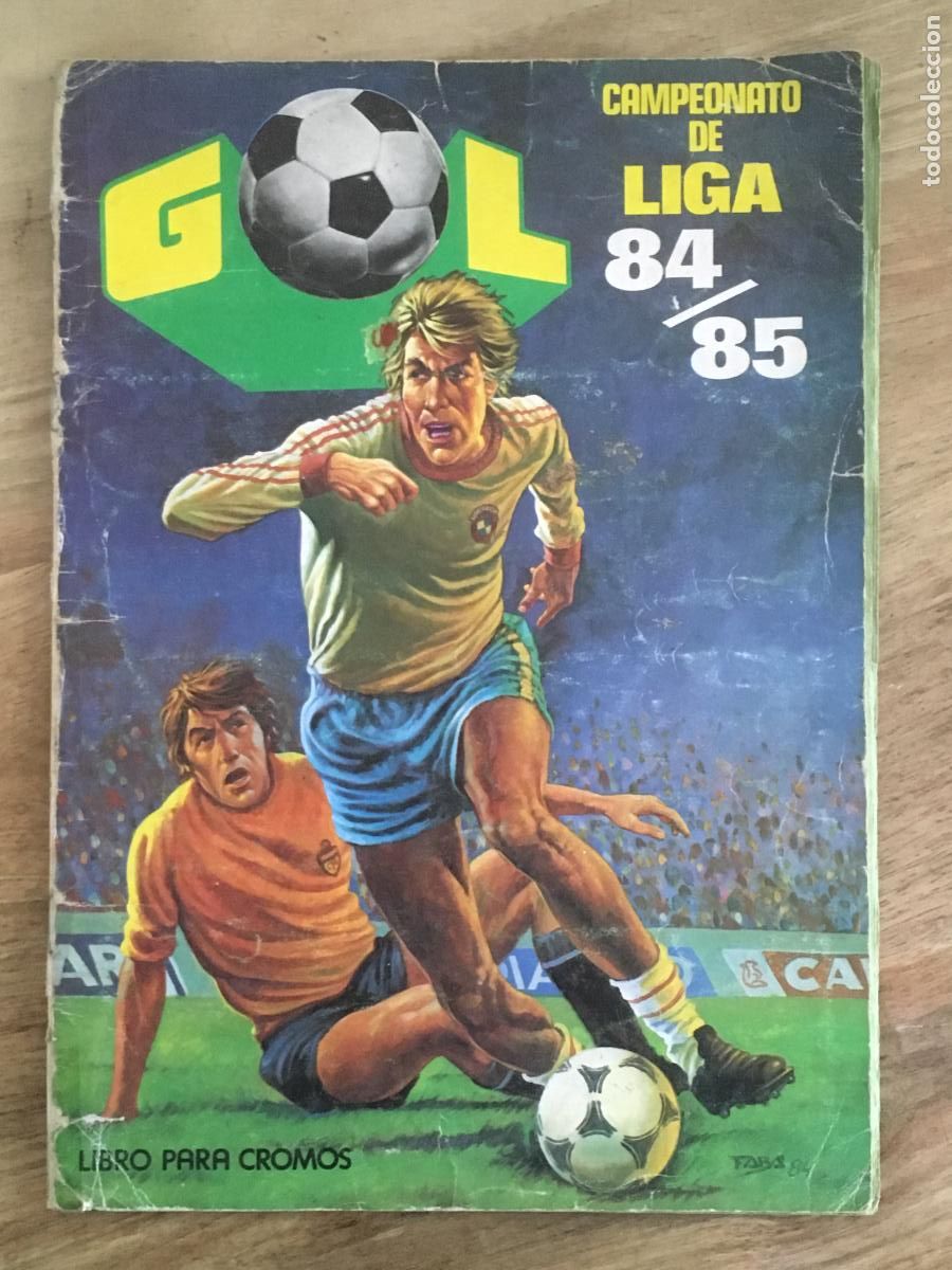 Collezionismo sportivo: gol campeonato liga 84 85 1984 1985 album de cromos incompleto