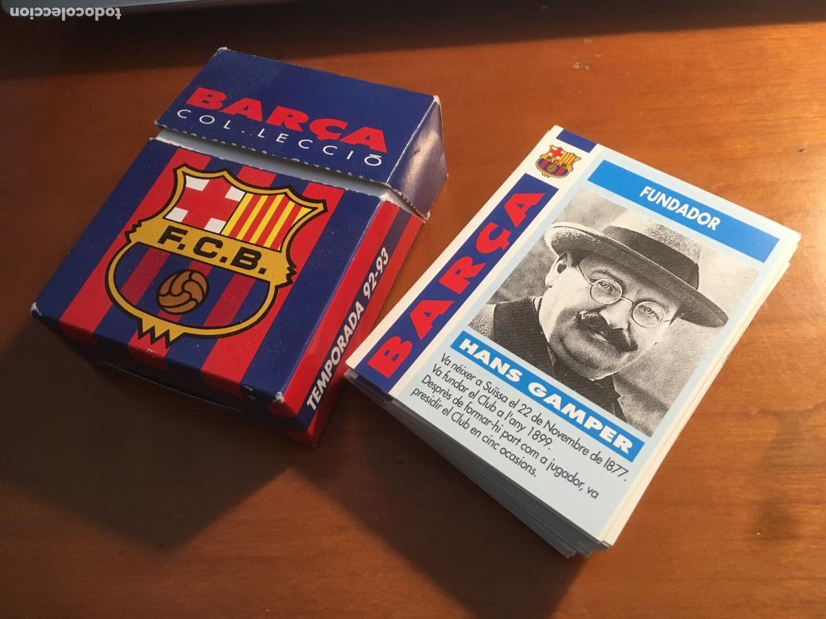 Collezionismo sportivo: bar&ccedil;a col&middot;leccio 92-93 1992 1993 caja album de cromos incompleto muy buen estado faltan 30