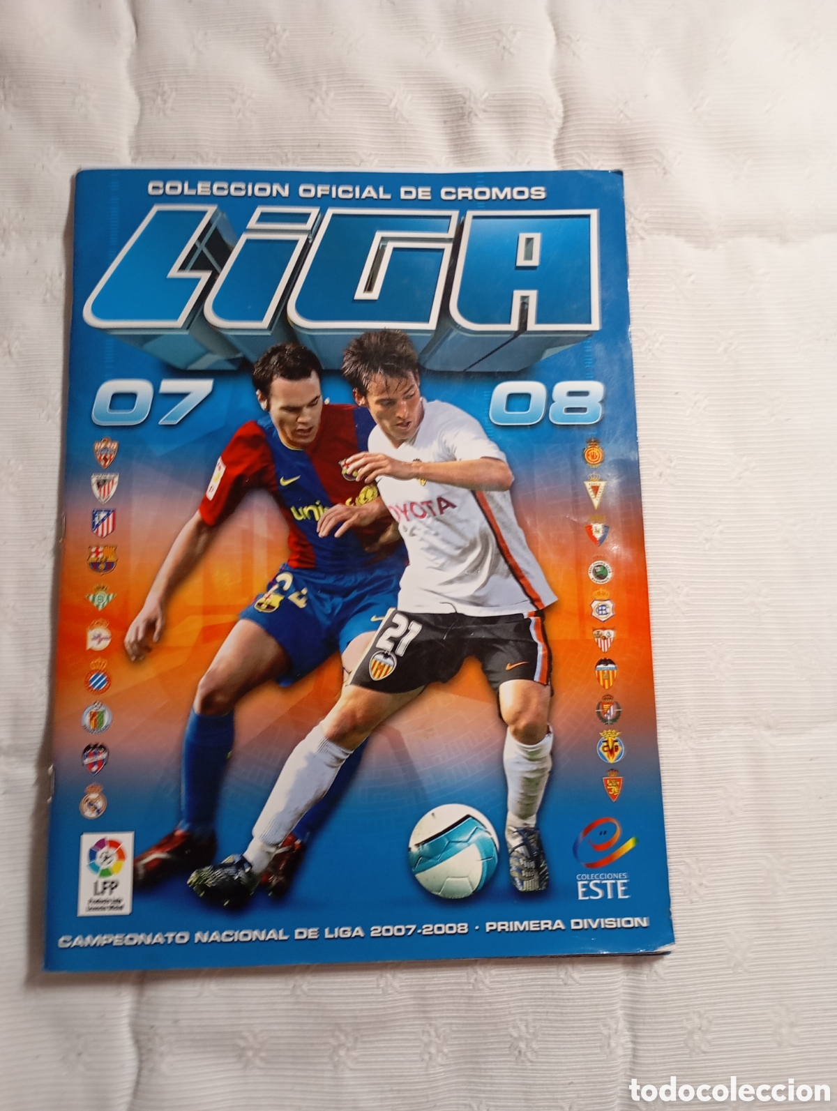 Collezionismo sportivo: Album liga 07 08 muy completo 532 ceomos