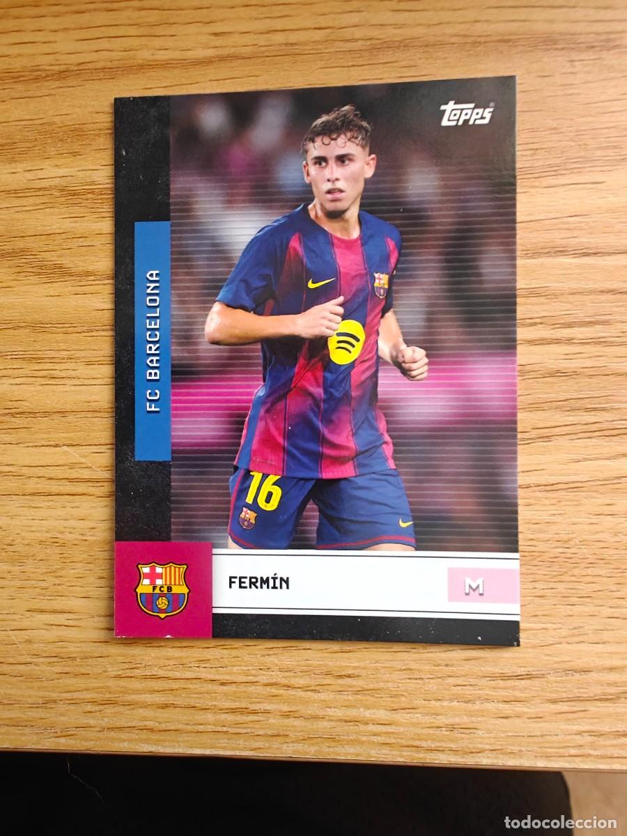 Coleccionismo deportivo: Ferm&iacute;n L&oacute;pez 10 Adrenalyn XL 25 26 Team Set Barcelona 2025 2026