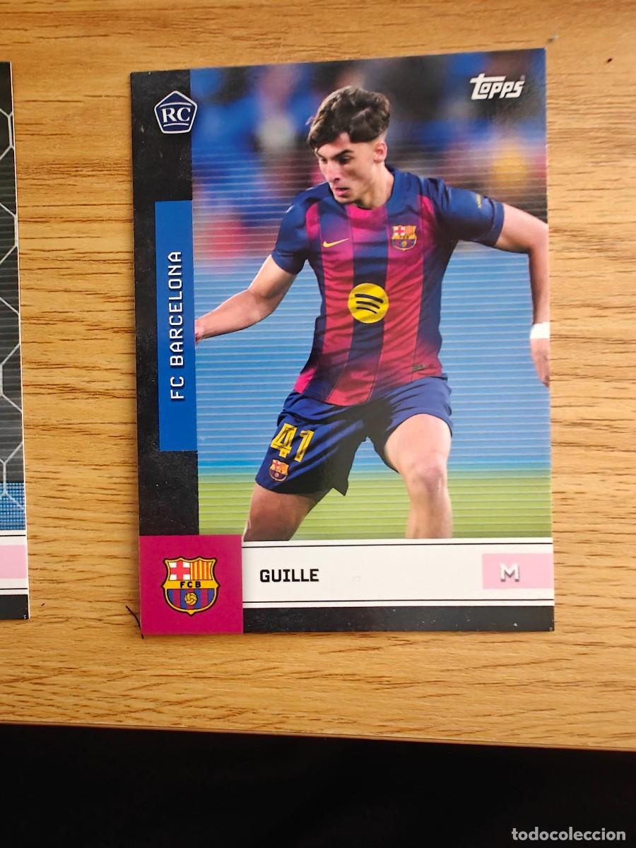 Coleccionismo deportivo: Guille Fern&aacute;ndez 7 Adrenalyn XL 25 26 Rookie Team Set Barcelona 2025 2026