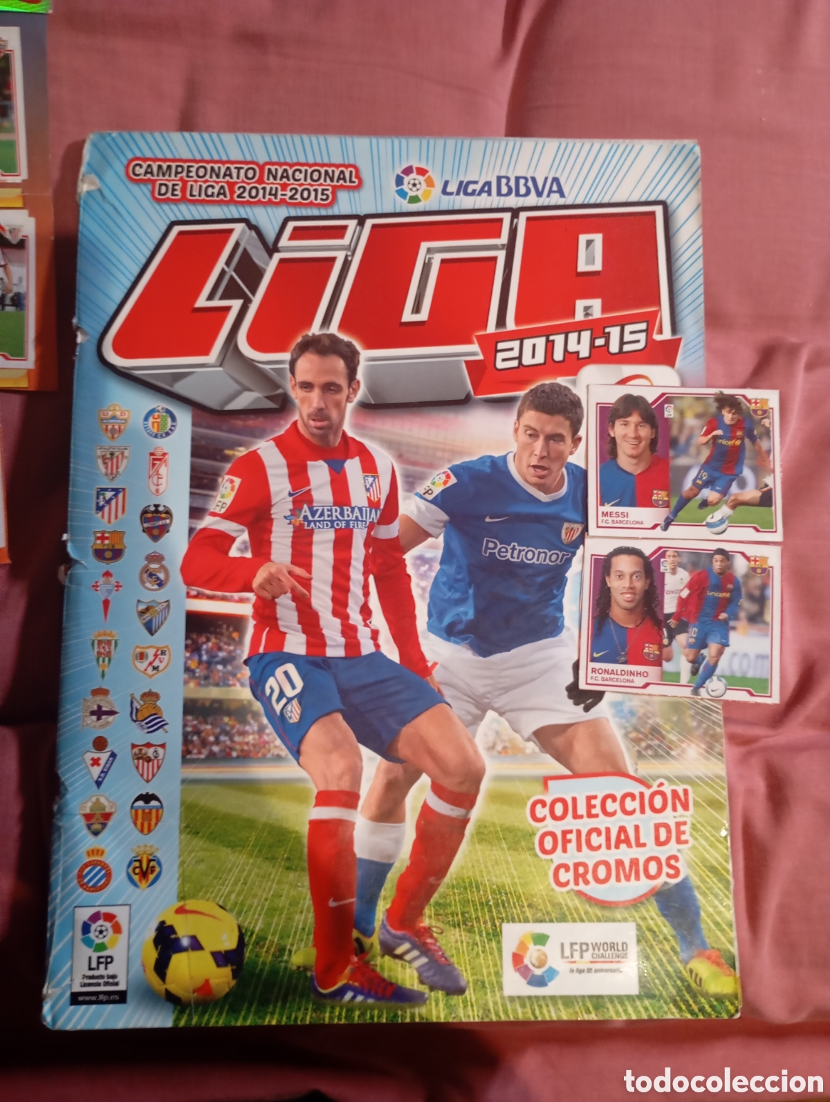 Collezionismo sportivo: Album 2014/15 440 cromos.+ 31 fichajes+ extras.