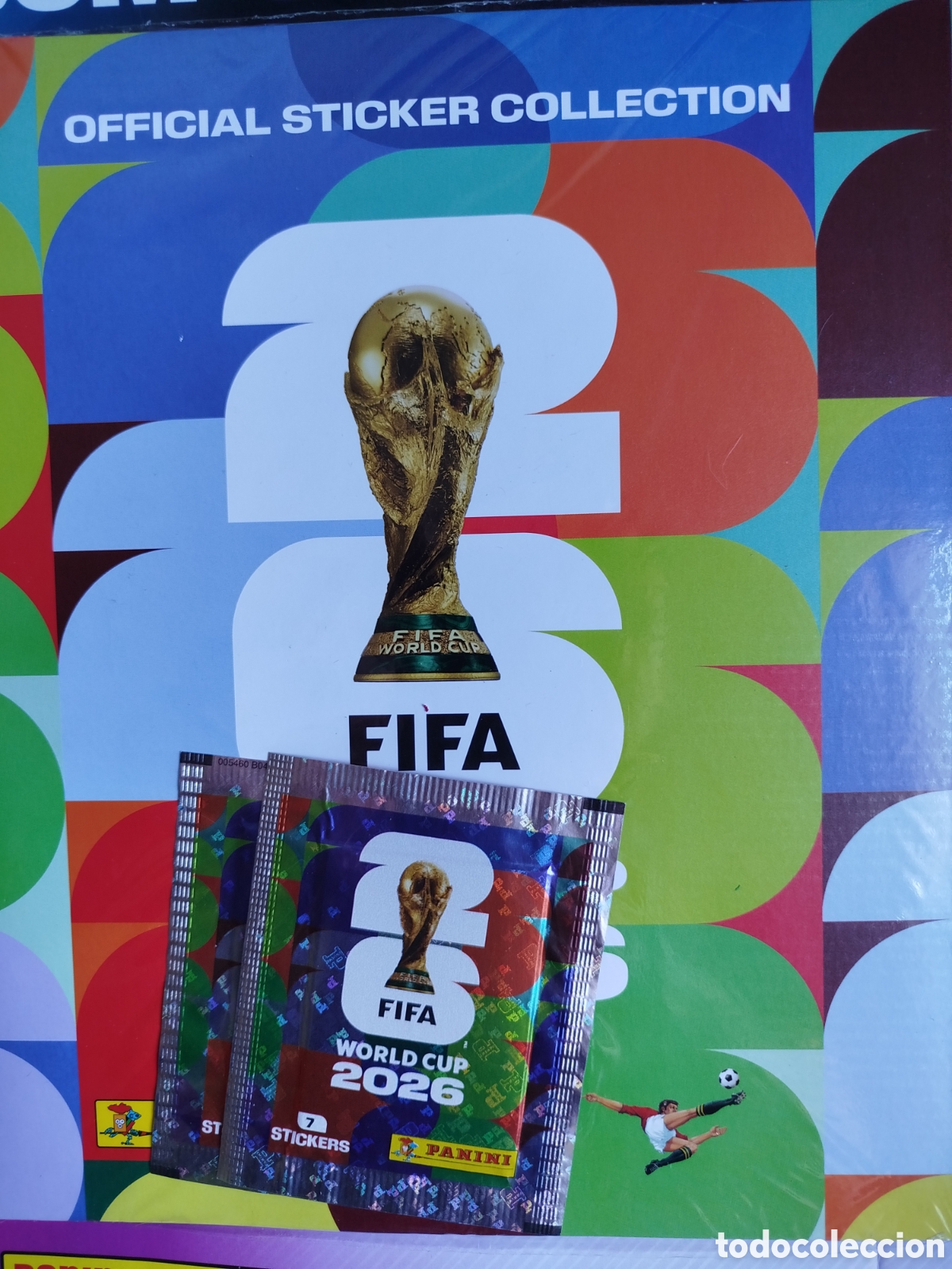 Coleccionismo deportivo: &Aacute;lbum plancha Panini FIFA World Cup 2026 + 2 sobres