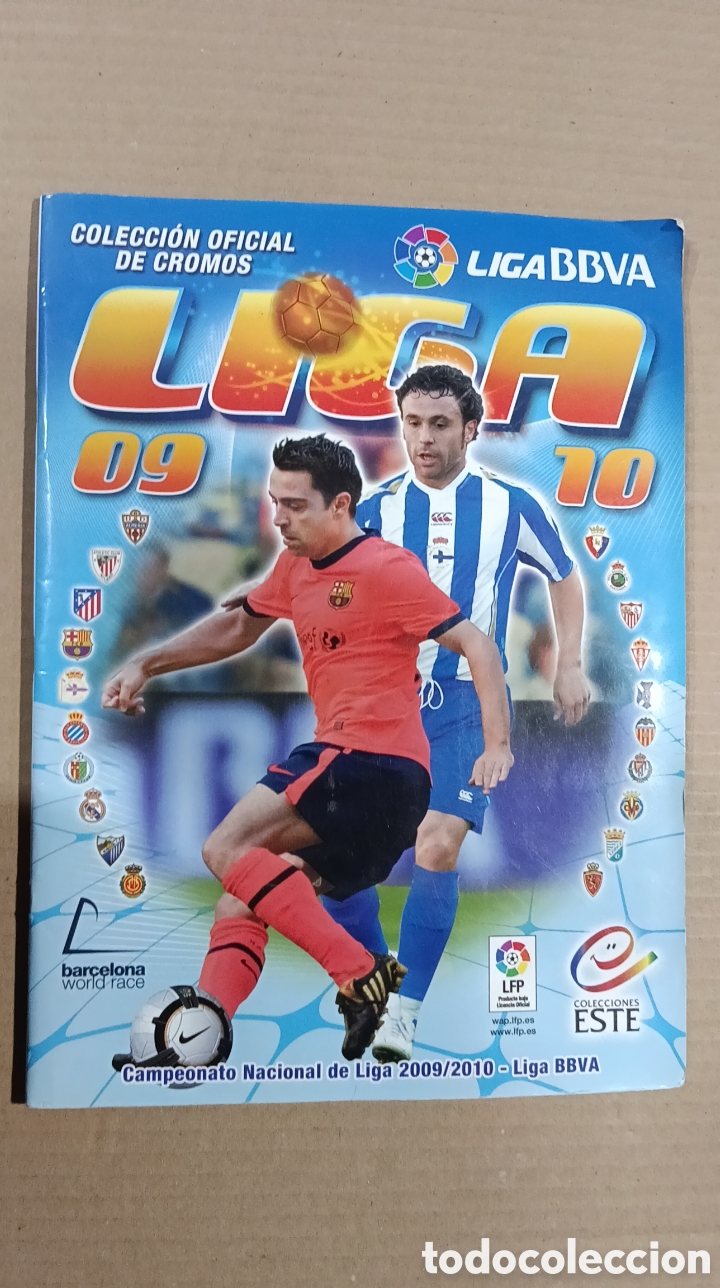 Coleccionismo deportivo: &Aacute;LBUM LIGA 2009 10 ESTE