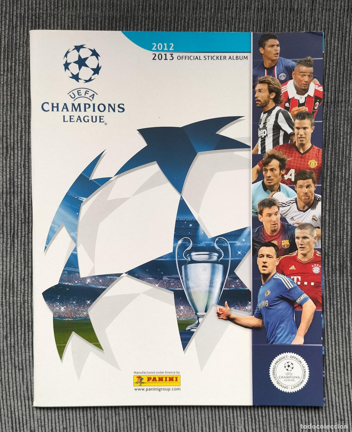 Coleccionismo deportivo: ALBUM VACIO PLANCHA SIN CROMOS UEFA CHAMPIONS LEAGUE FUTBOL 2012 2013 12 13 PANINI