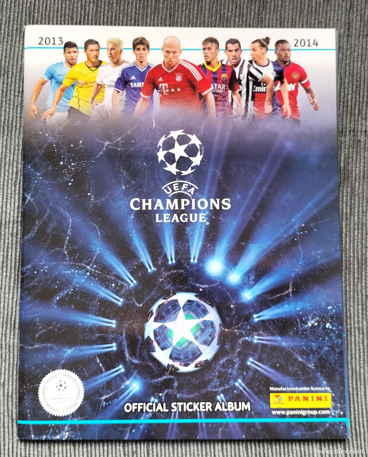 Coleccionismo deportivo: ALBUM VACIO PLANCHA SIN CROMOS UEFA CHAMPIONS LEAGUE FUTBOL 2013 2014 13 14 PANINI