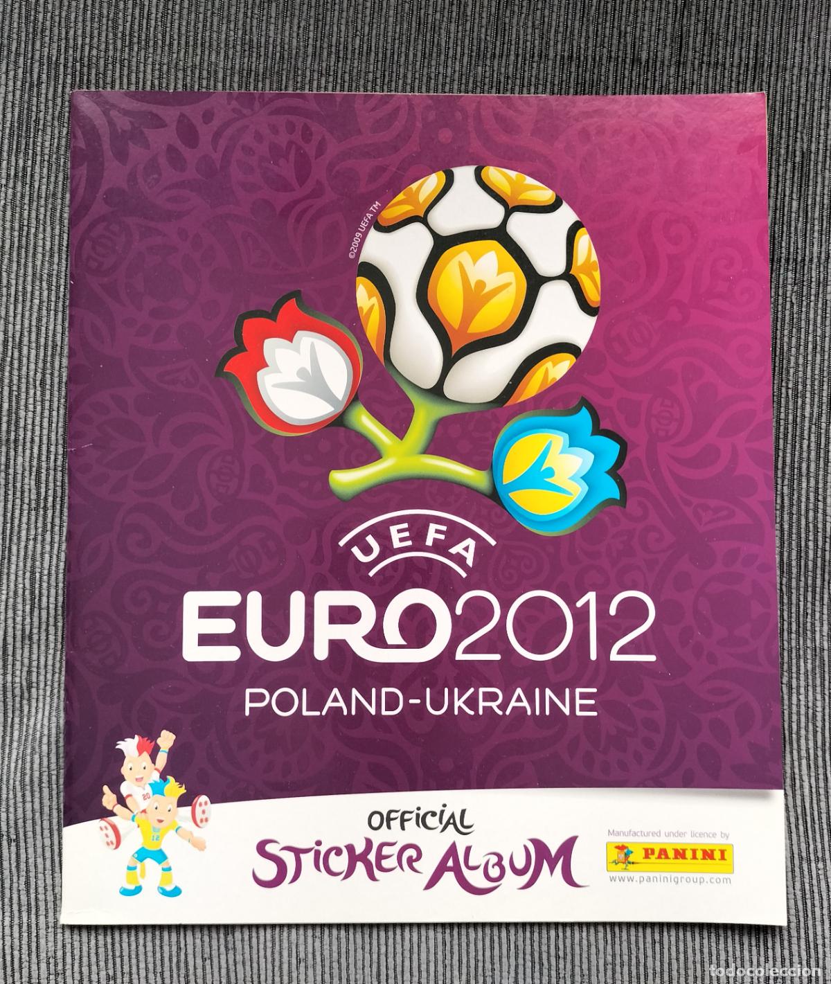 Coleccionismo deportivo: ALBUM CROMOS VACIO EURO2012 POLAND UKRAINE EUROCOPA FUTBOL POLONIA UCRANIA 2012 12 PANINI