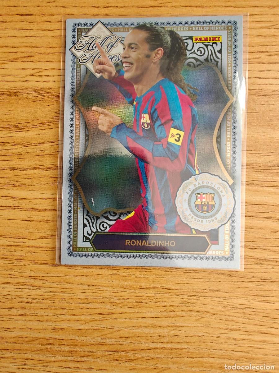 Coleccionismo deportivo: Ronaldinho HH5 Panini Club Barcelona 25 26 Hall of Heroes 2025 2026