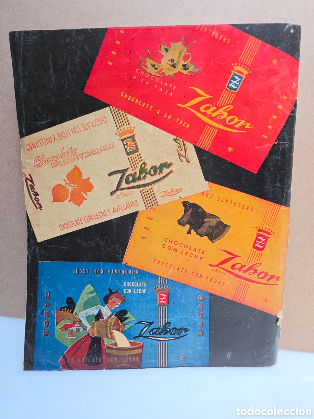 Coleccionismo deportivo: ALBUM CR9MOS FUTBOL ZAHOR. A&Ntilde;OS 50. INCOMPLETO. 81 CROMOS.