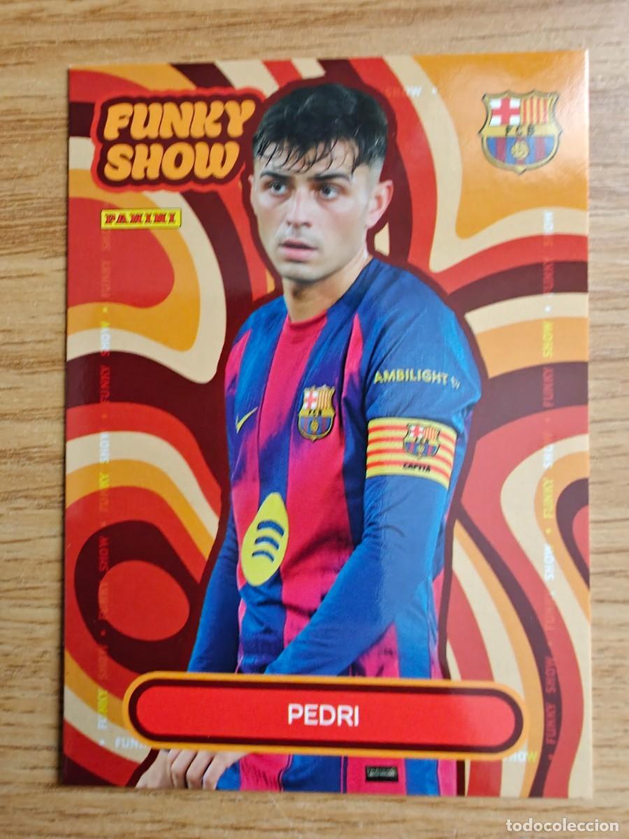 Coleccionismo deportivo: Pedri 52 Panini Club Barcelona 25 26 Funky Show 2025 2026