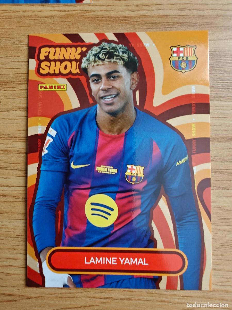 Coleccionismo deportivo: Lamine Yamal 54 Panini Club Barcelona 25 26 Funky Show 2025 2026