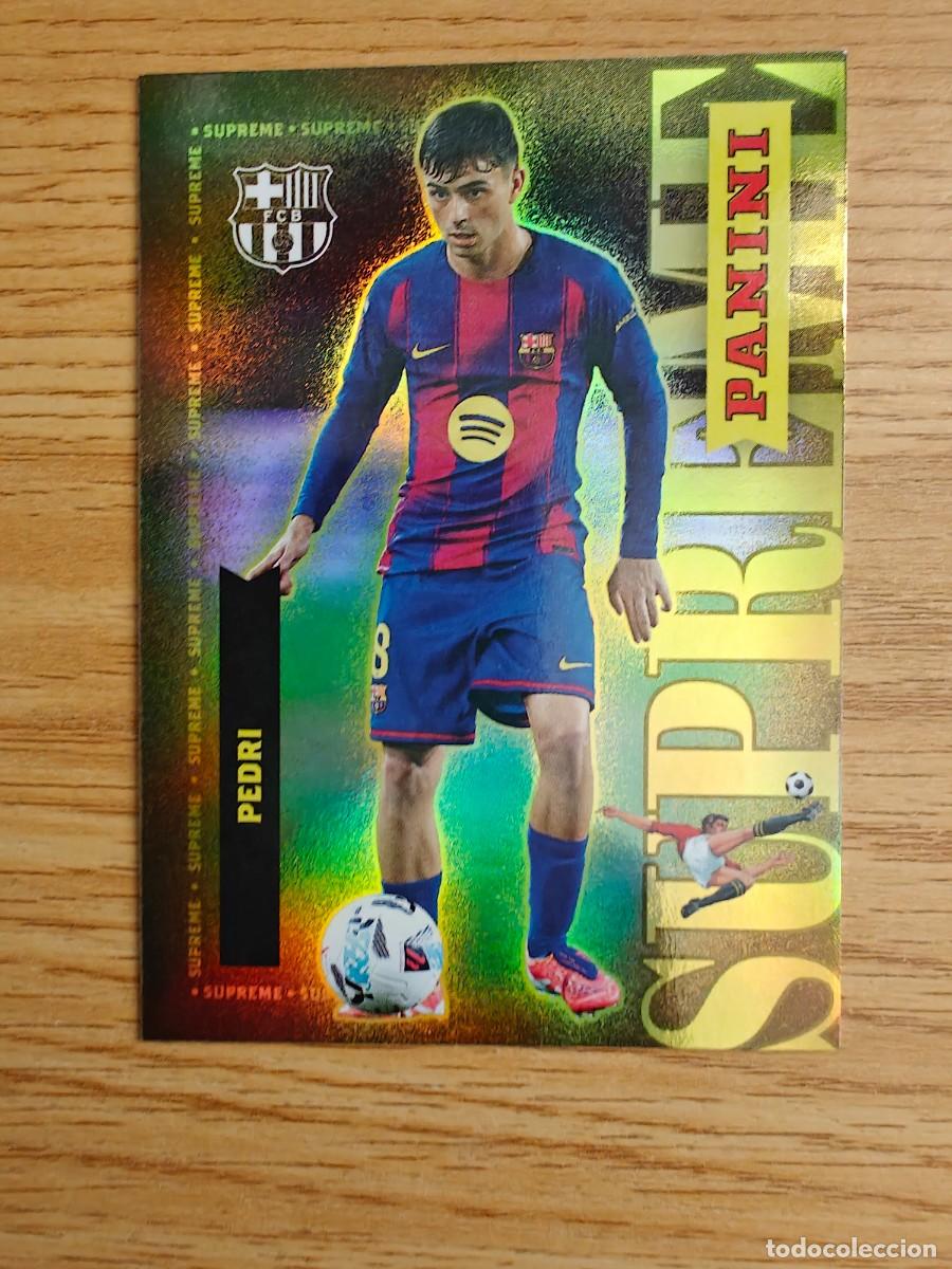 Coleccionismo deportivo: Pedri Supreme Panini Club Barcelona 25 26 Insert 2025 2026