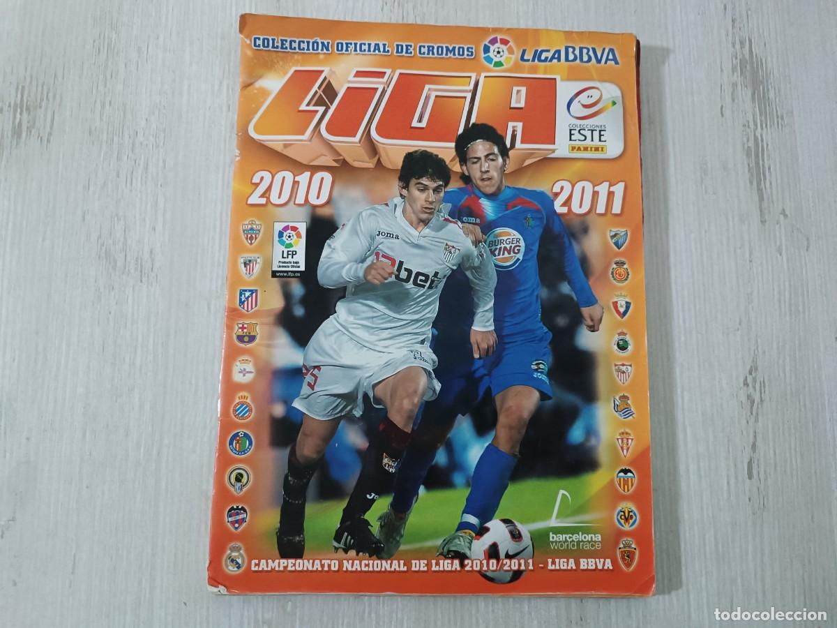 Sports collectibles: ALBUM CASI COMPLETO LIGA ESTE 2010 2011 10 11
