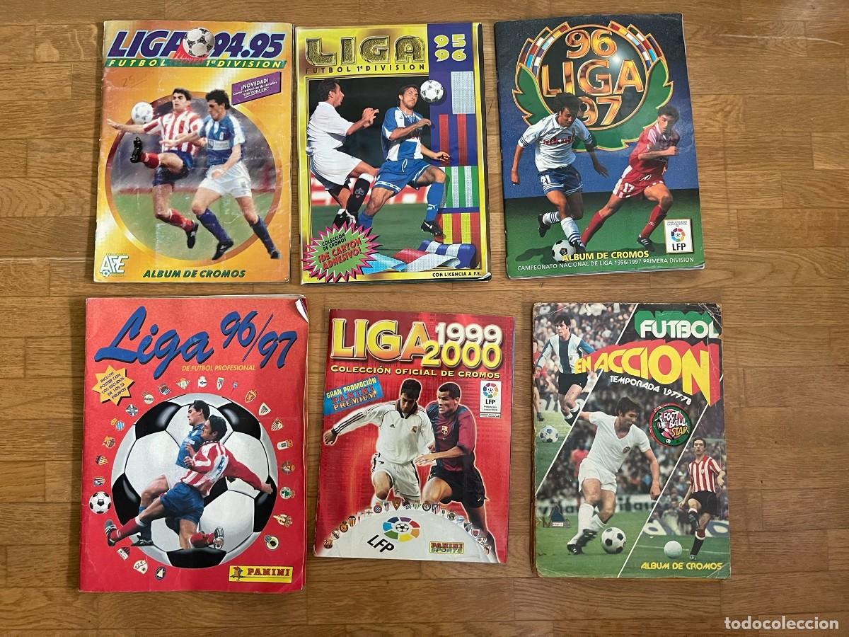 Coleccionismo deportivo: LOTE ALBUMES FUTBOL HISTORICOS