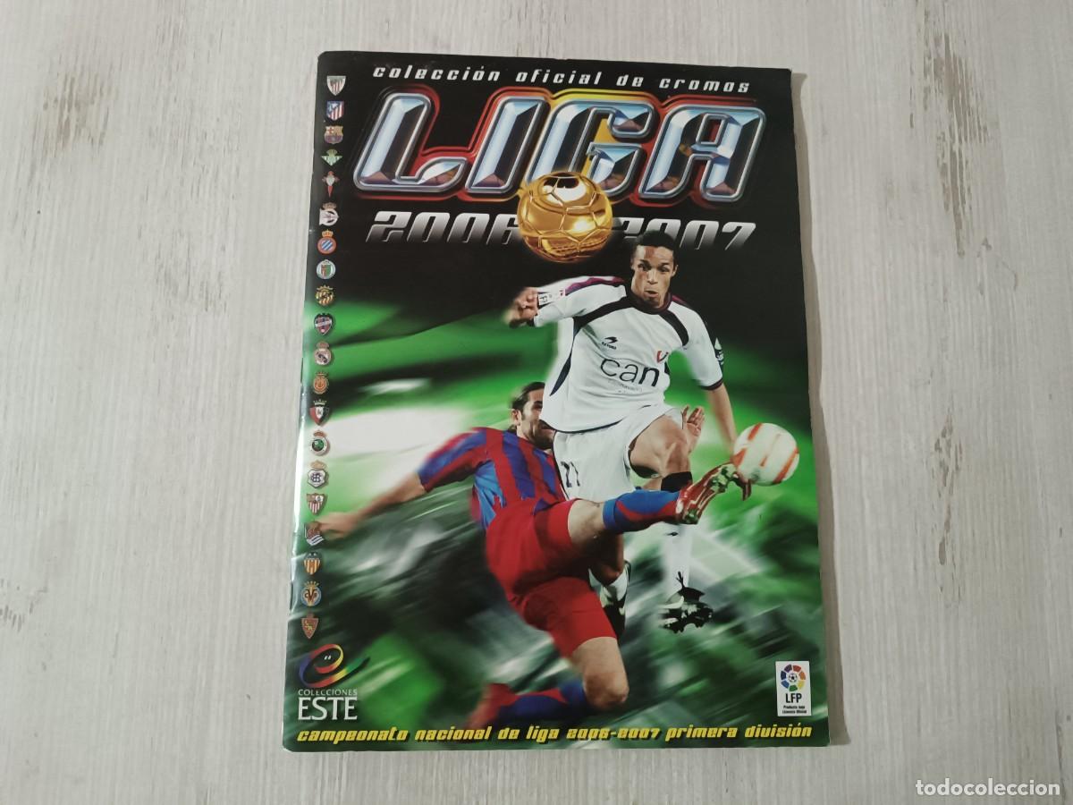 Sports collectibles: &Aacute;LBUM CASI COMPLETO LIGA ESTE 2006 2007 06 07. ERROR SHUSTER