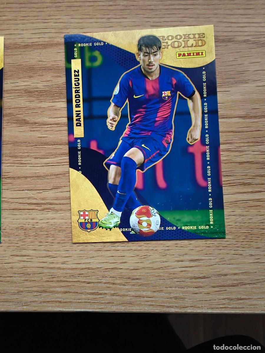 Coleccionismo deportivo: Dani Rodr&iacute;guez 60 Panini Club Barcelona 25 26 Rookie Gold 2025 2026