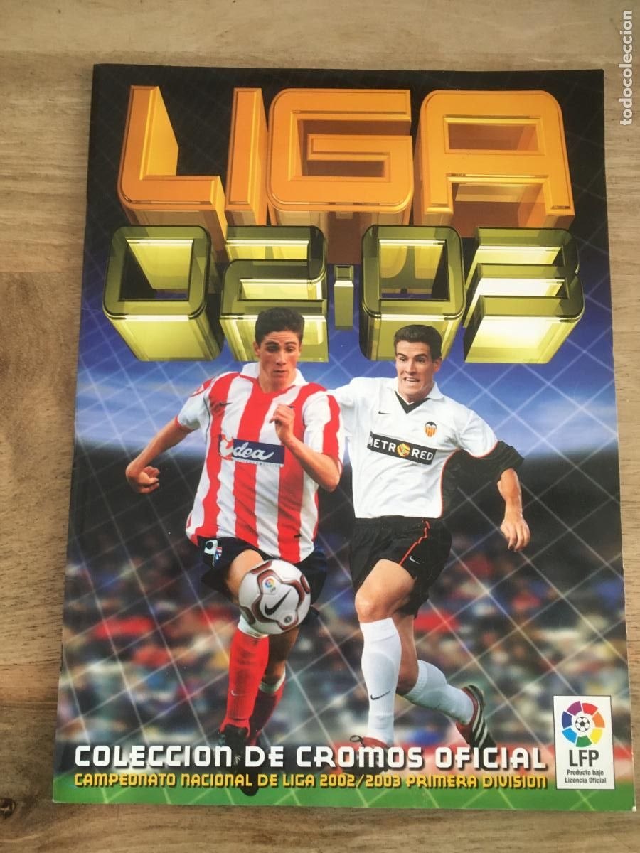 Collezionismo sportivo: liga 2002 2003 ediciones este album de cromos incompleto perfecto estado
