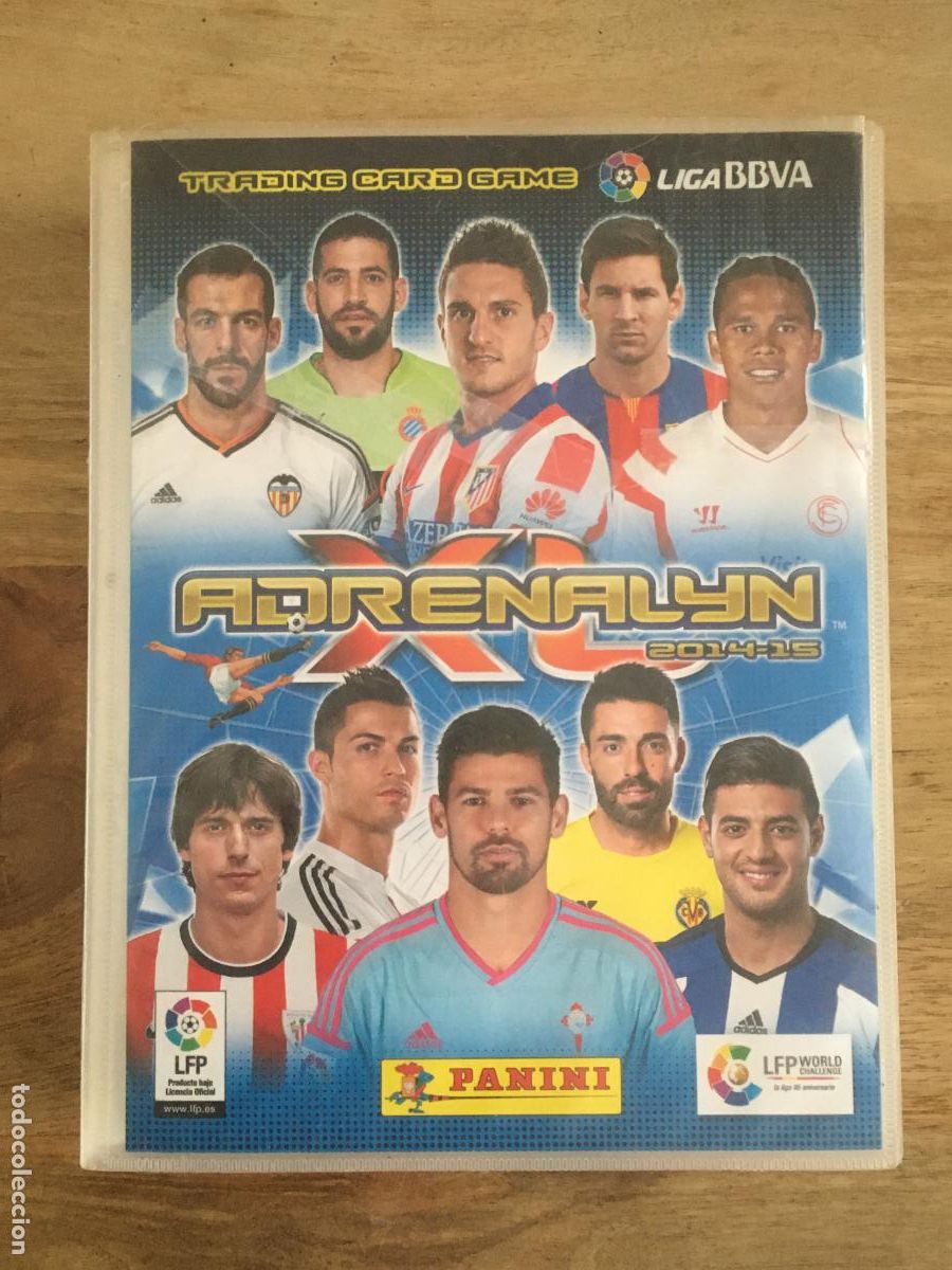 Coleccionismo deportivo: adrenalyn 2014 2015 14 15 album cromos con 546 cromos muy buen estado