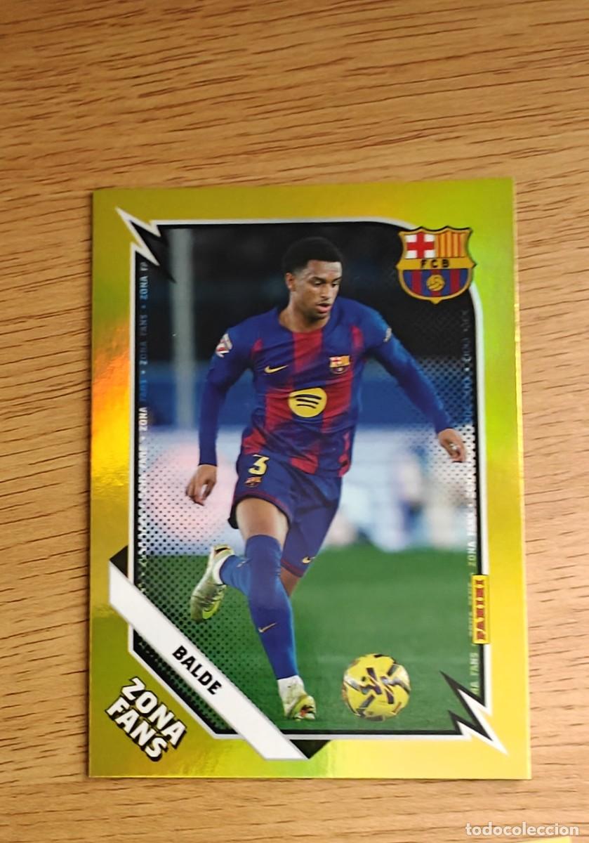 Coleccionismo deportivo: Balde K 36 Panini Club Barcelona 25 26 Zona Fans Paralela Dorada 2025 2026