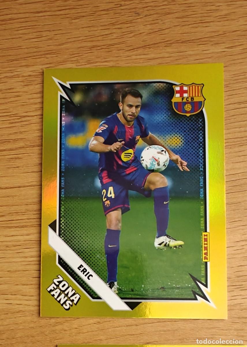 Coleccionismo deportivo: Eric Garcia K 34 Panini Club Barcelona 25 26 Zona Fans Paralela Dorada 2025 2026