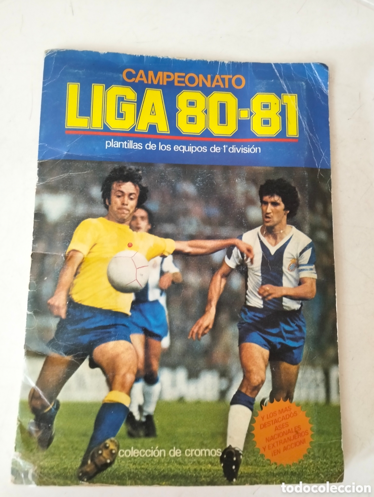 Coleccionismo deportivo: Album de f&uacute;tbol campeonato liga 80-81 ( 1980-1981 ) ver descripci&oacute;n