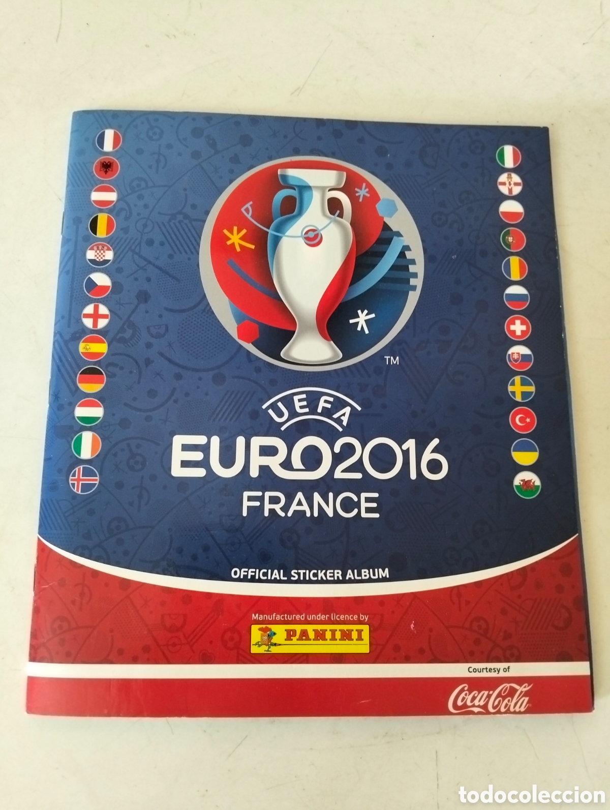 Coleccionismo deportivo: Album UEFA euro 2016 france ( incompleto )