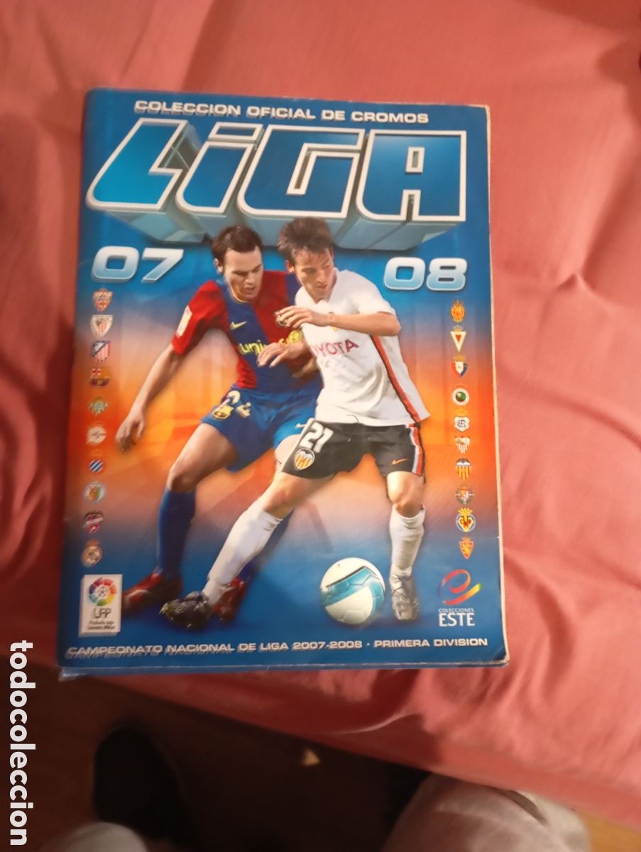 Coleccionismo deportivo: Album de cromos liga 07/08 525 cromos