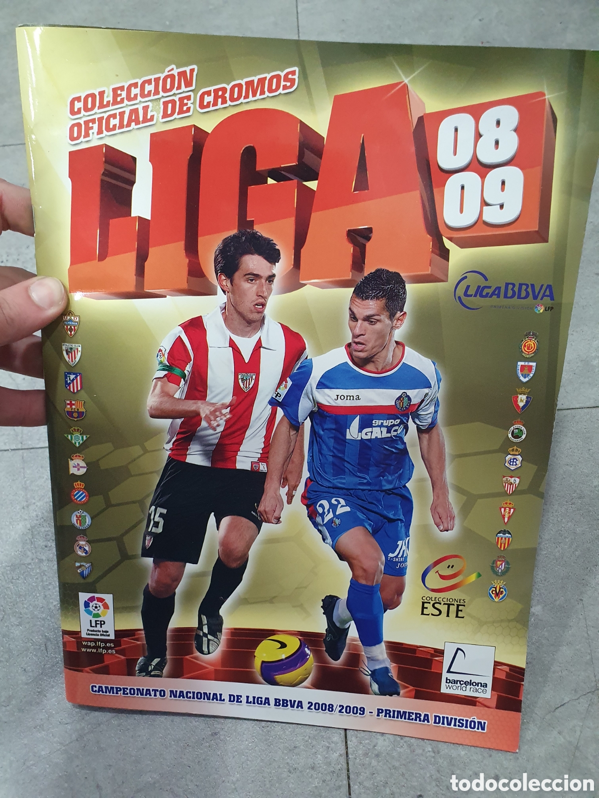 Coleccionismo deportivo: Album Liga 08 09. Col. Este. Bastante completo. Ver fotos. (L7)