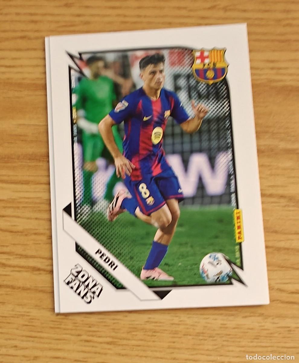 Coleccionismo deportivo: Pedri 38 Panini Club Barcelona 25 26 Zona Fans 2025 2026