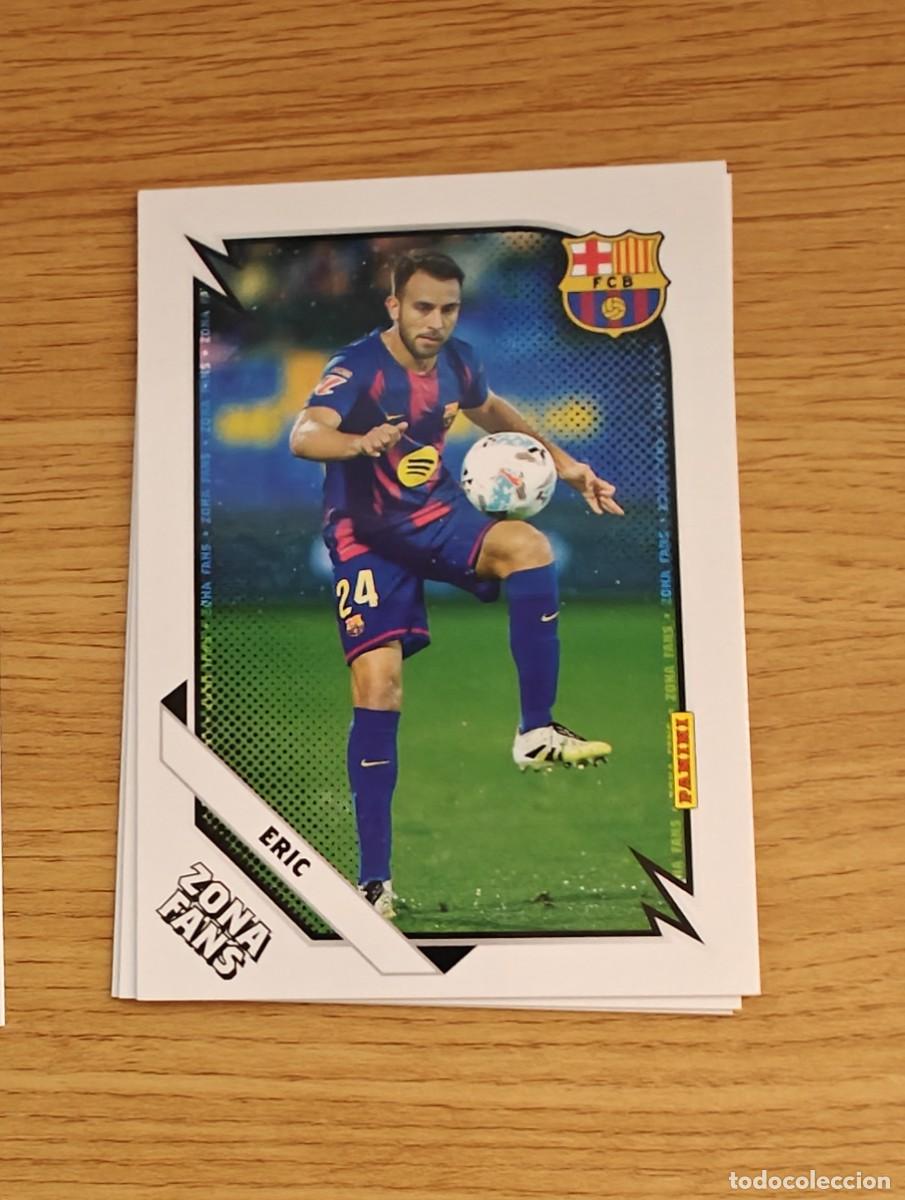 Coleccionismo deportivo: Eric 34 Panini Club Barcelona 25 26 Zona Fans 2025 2026