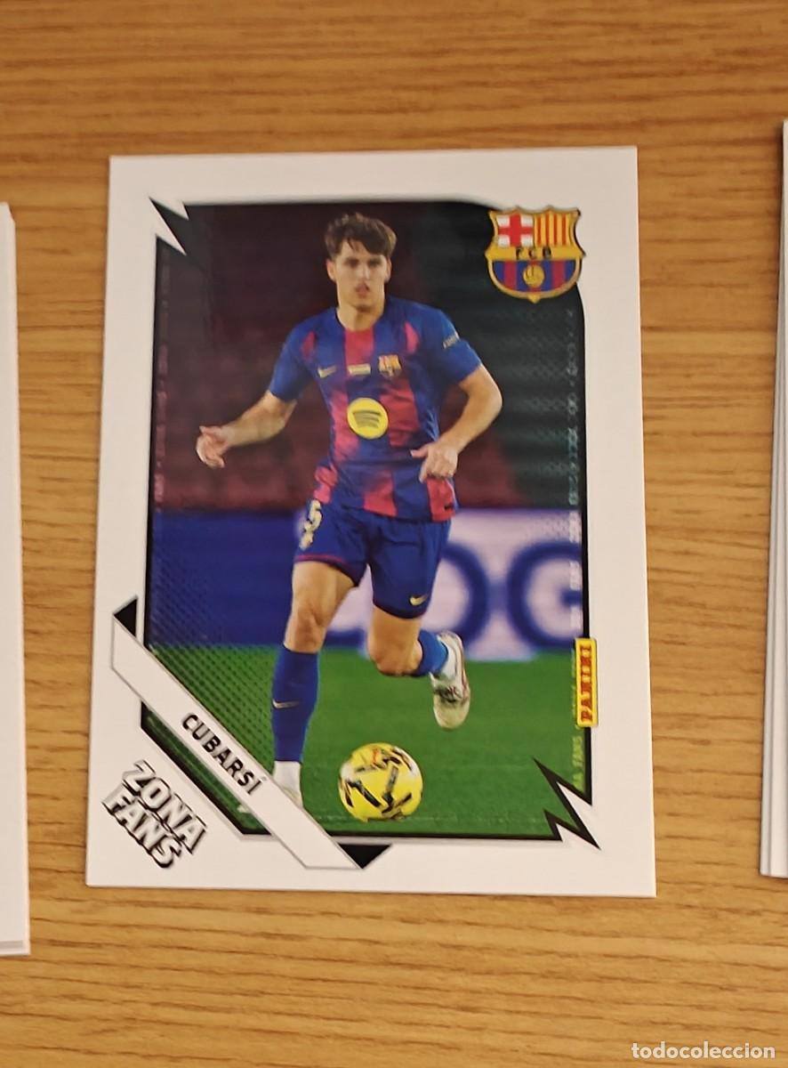 Coleccionismo deportivo: Cubars&iacute; 33 Panini Club Barcelona 25 26 Zona Fans 2025 2026