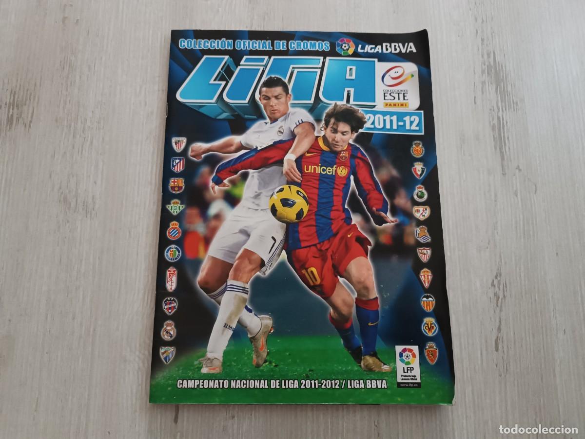 Coleccionismo deportivo: &Aacute;LBUM CASI COMPLETO LIGA ESTE 2011 2012 11 12