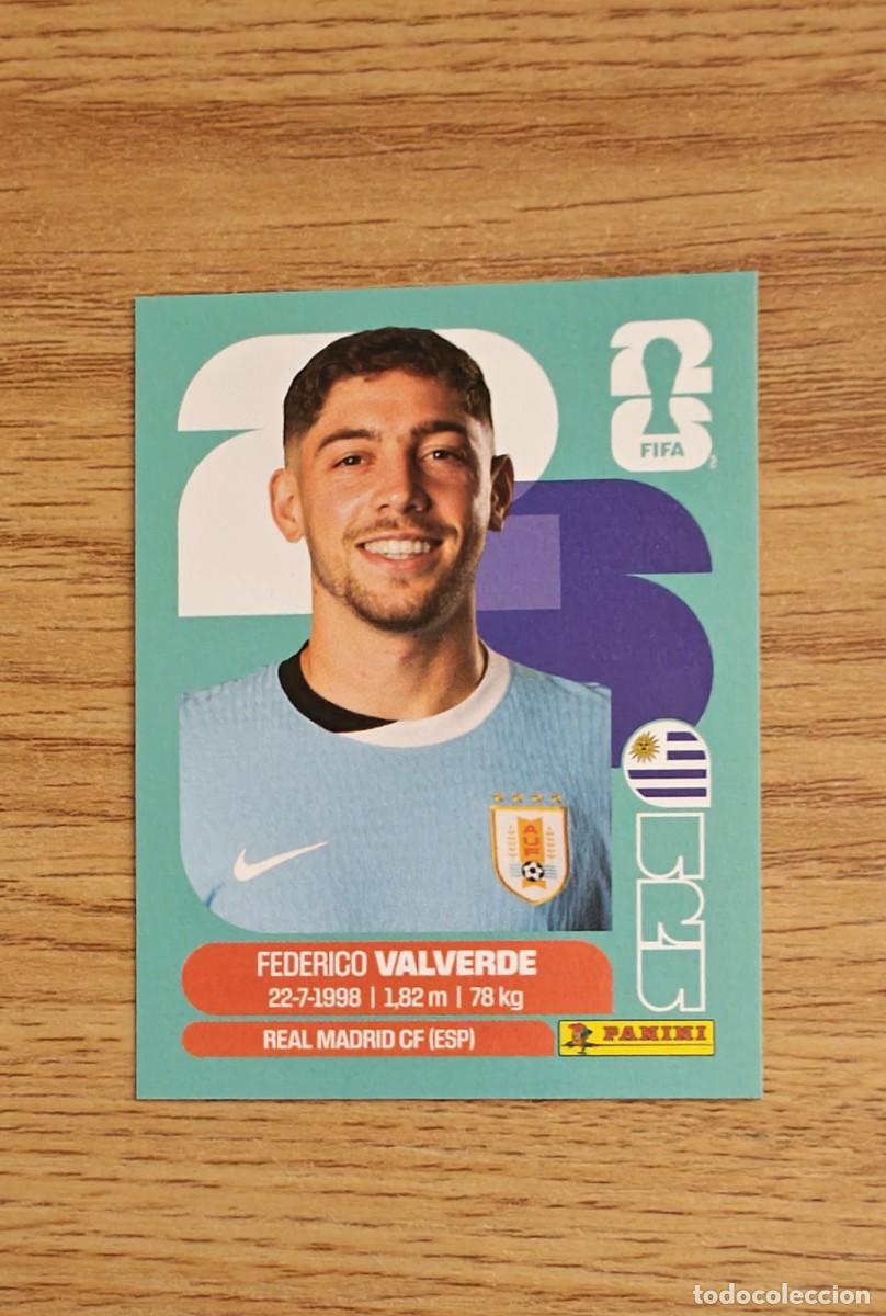 Coleccionismo deportivo: Fede Valverde URU 10 Sticker Panini FIFA World Cup 2026 Espa&ntilde;a Mundial Cromo