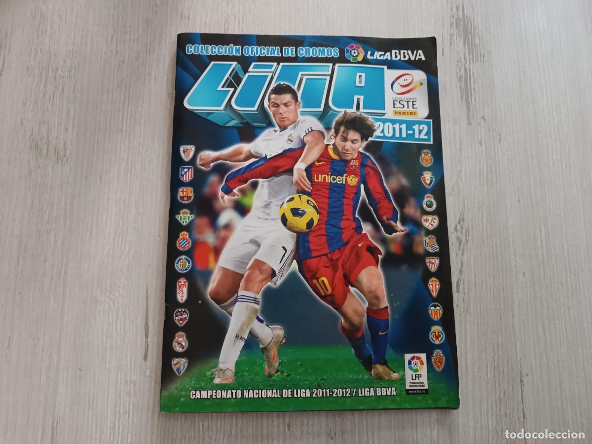 Coleccionismo deportivo: &Aacute;LBUM CASI COMPLETO LIGA ESTE 2011 2012 11 12