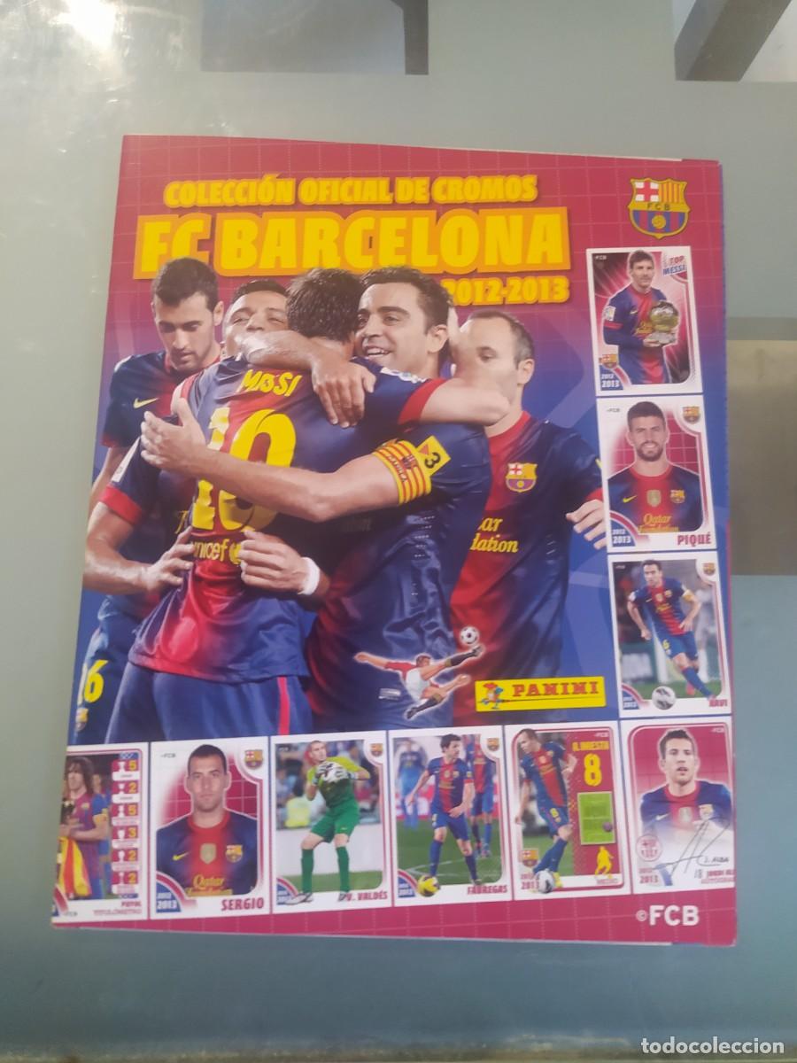 Coleccionismo deportivo: ALBUM PLANCHA COLECCION OFICIAL BAR&Ccedil;A 2012/2013 CON MESSI