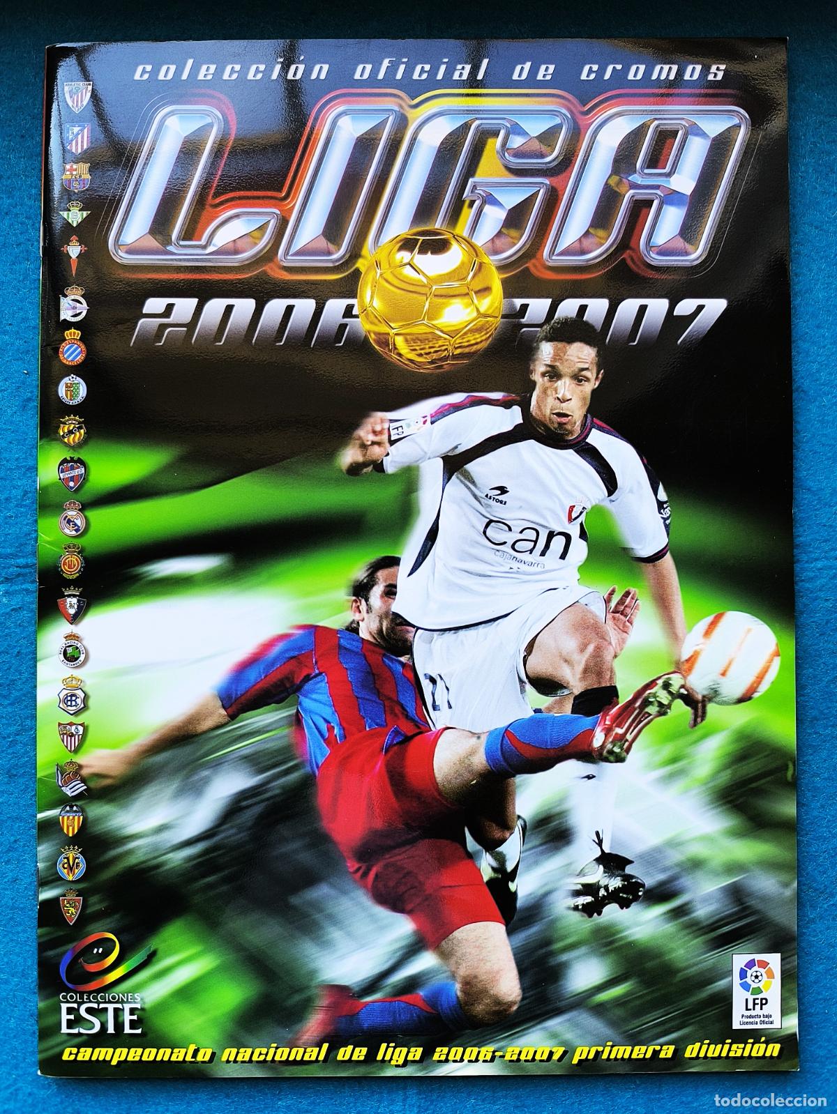 Coleccionismo deportivo: RW ALBUM CROMOS FUTBOL INCOMPLETO 166 CROMOS LIGA 2006 2007 CROMO MESSI COLECCIONES ESTE N.&ordm; 16