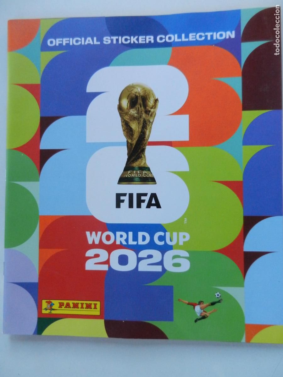 Coleccionismo deportivo: FIFA WOLRLD CUP 2026 - ALBUM - OFFICIAL STICKER COLLECTION - PANINI - NUEVO